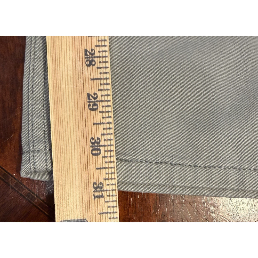 New Levi's Ace Cargo Pants Relaxed Fit Slightly Tapered Gray Cotton Sz 36x32 Y2K - Picture 12 of 13